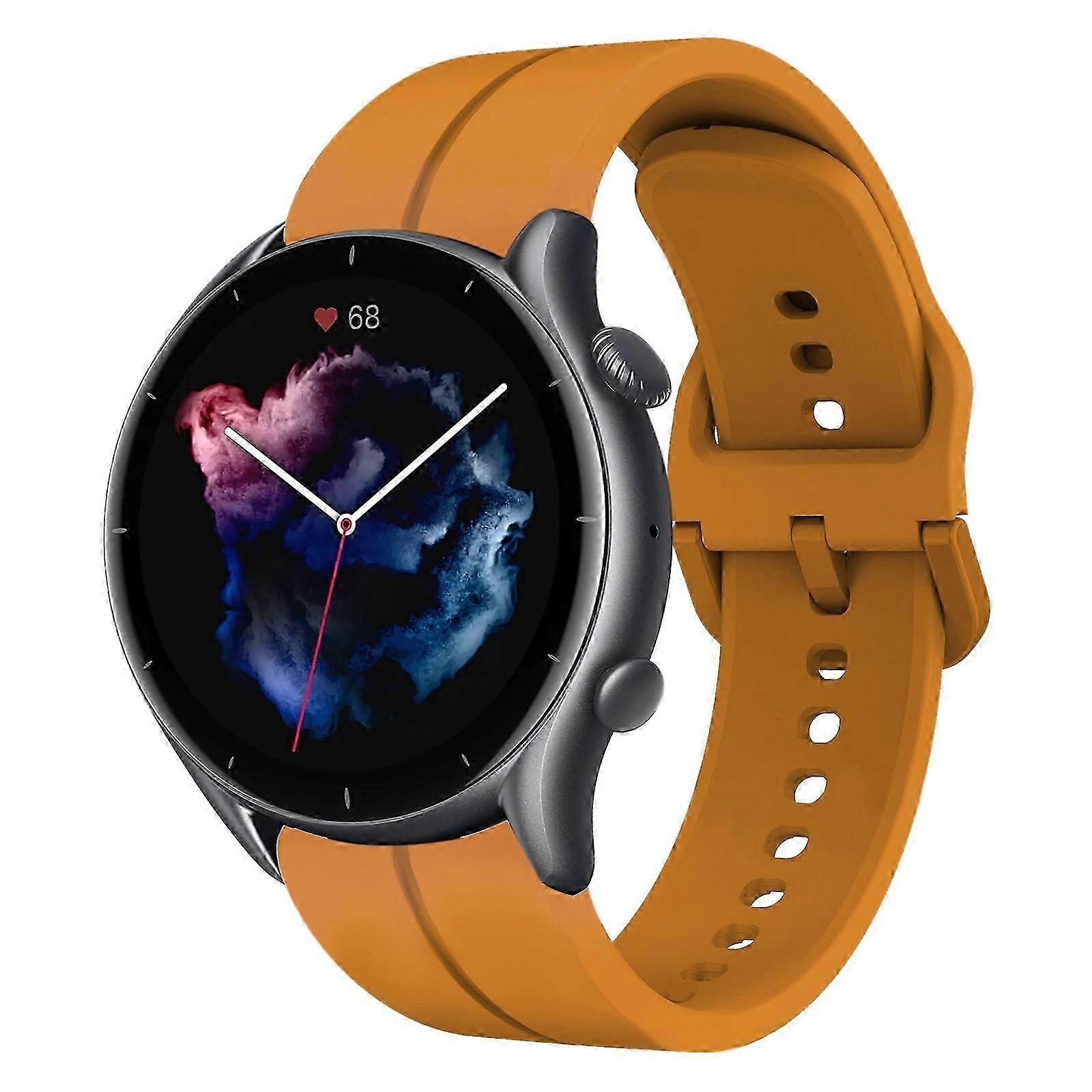 For Amazfit GTR 3 Pro 22mm Loop Silicone Watch Band