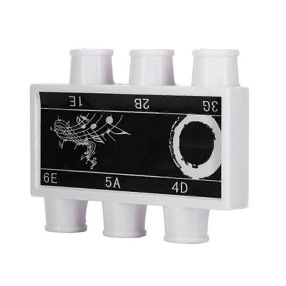 Portable Guitar Tuner Universal Six-hole Tuner Folk Guitar Tune Adjusting Tool