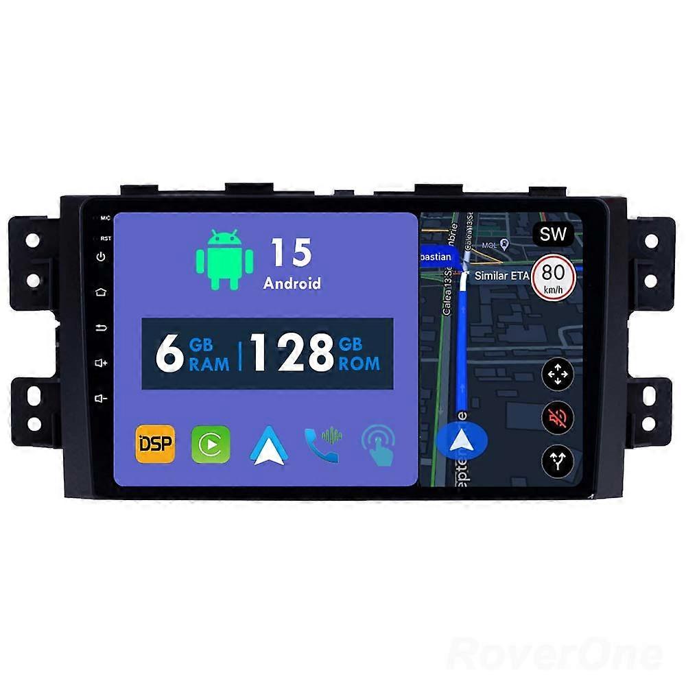 Car Radio 6G+128G CarPlay GPS Navigation Head Unit for Kia Mohave 2008 - 2016 Borrego 2008 - 2011 Android Auto Bluetooth Stereo Touch Screen