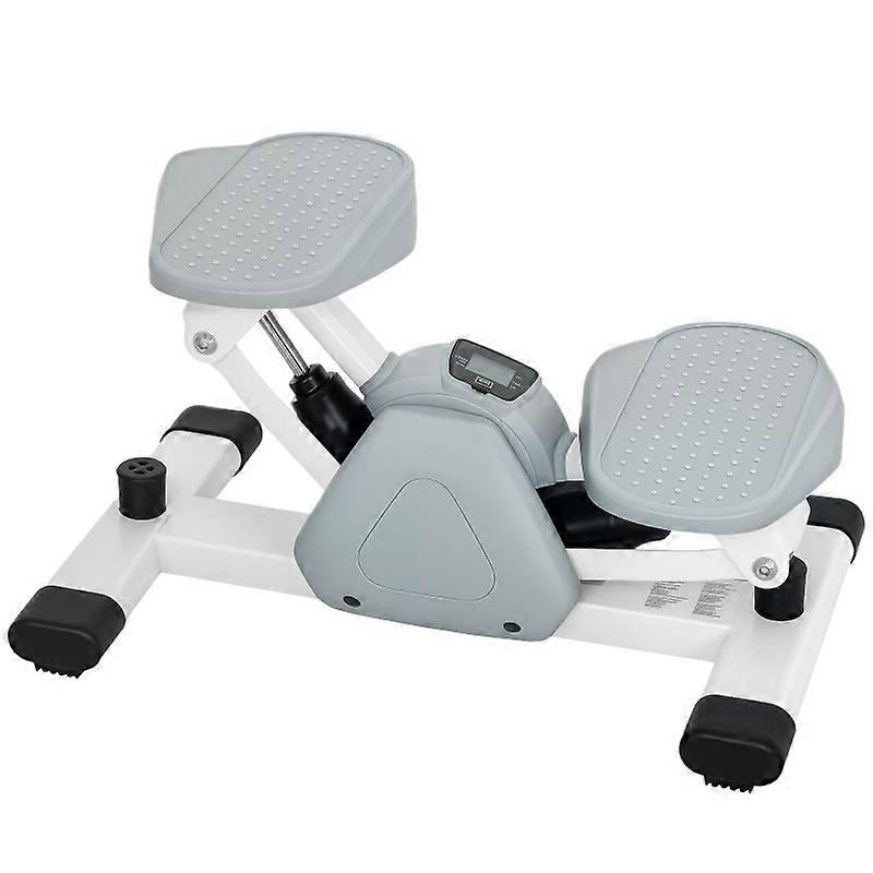 Mini Stepper LCD Display Home Workout Non Slip Pedals Gray