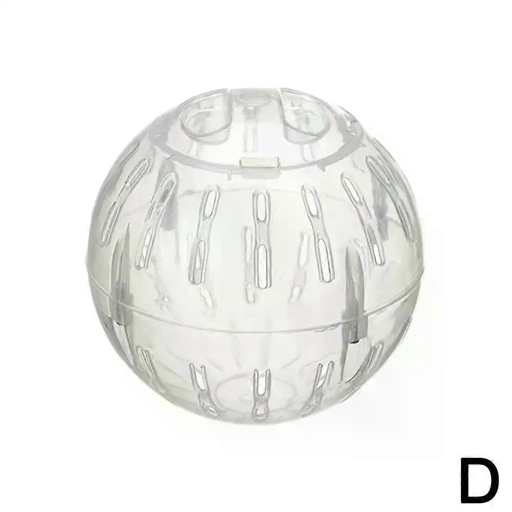 Transparent Acrylic Hamster Exercise Wheel Escape Proof Small Safe Portable Lightweight Multi Activity Pet Cage Design P5F9