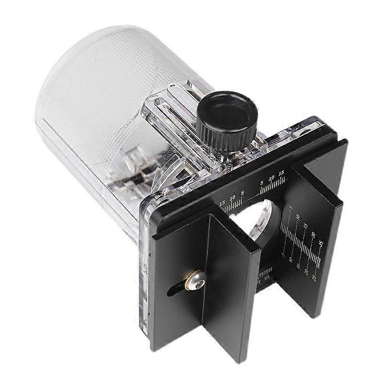 Wood Trimmer Router Tool, 2 in 1 Slotted Base and Fastening Bracket for Diamater 65mm Wood Trimming Machine Palm Router Tool, Woodworking Handheld Tri