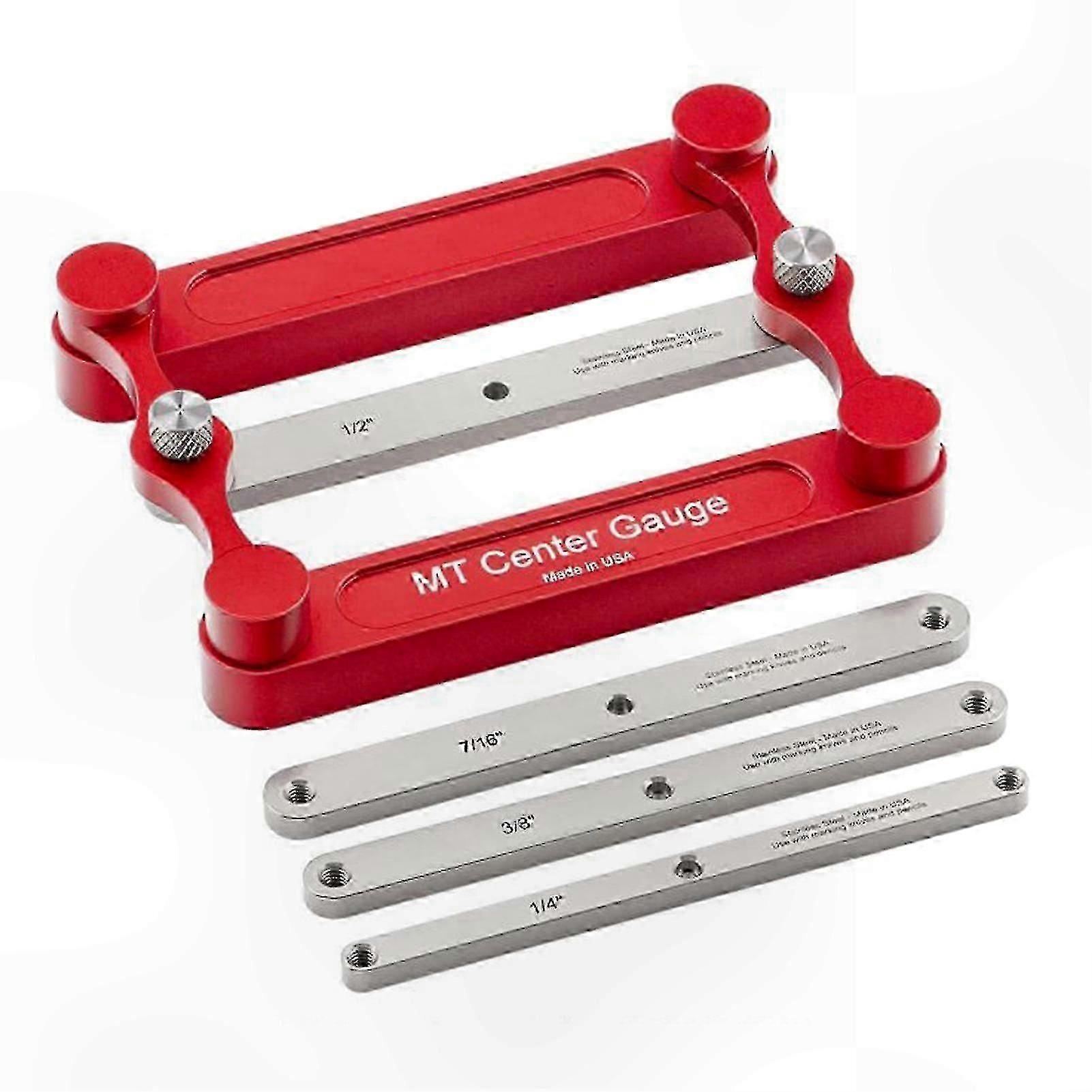 Precision Marking Tool for Woodworking Stainless Steel Center Gauge Scribing Aid