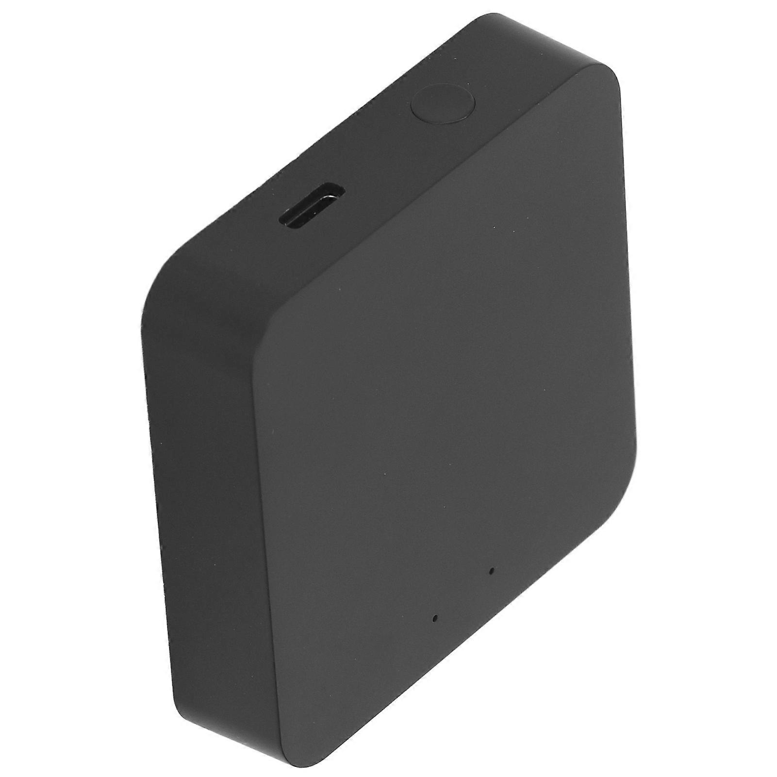 Bluetooth Gateway Wireless Hub for Tuya App Remote Voice Control Lock Compatible with for Google Home Black 