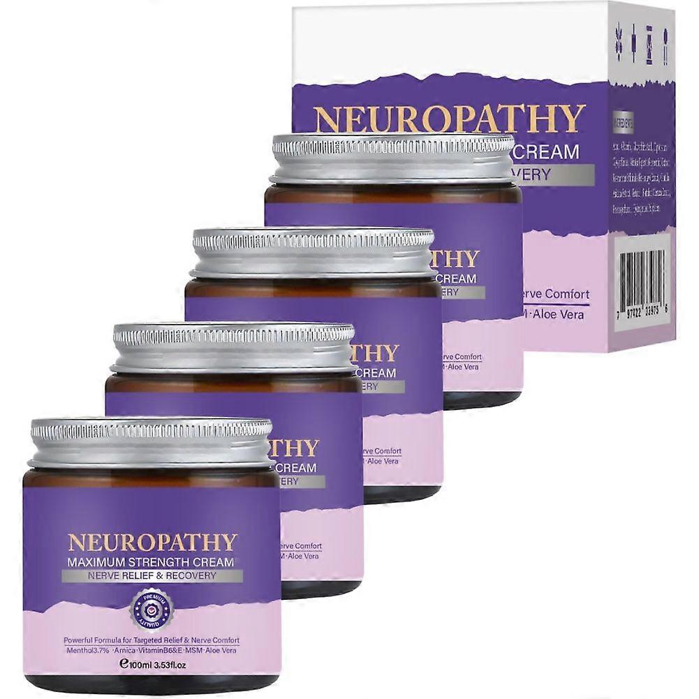 Neuropathy Nerve Pain Relief Cream - Maximum Strength for Foot