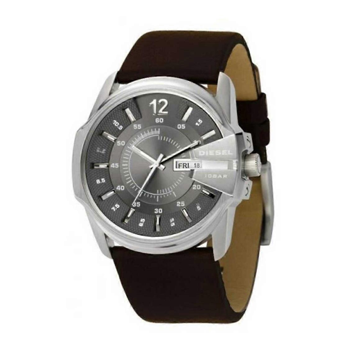 DZ1206 Diesel &; Läderklocka - Herr