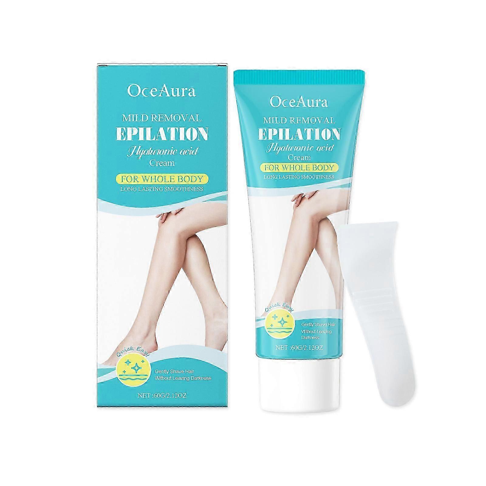 Gentle Moisturizing Hair Removal Cream for Soft