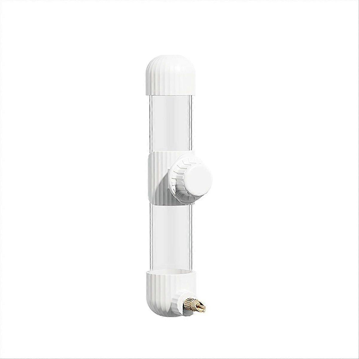 No Mess Bird Water Dispenser 、スプリングバルブ付き自動オウムウォーターフィーダー、クリアケージウォータードライ