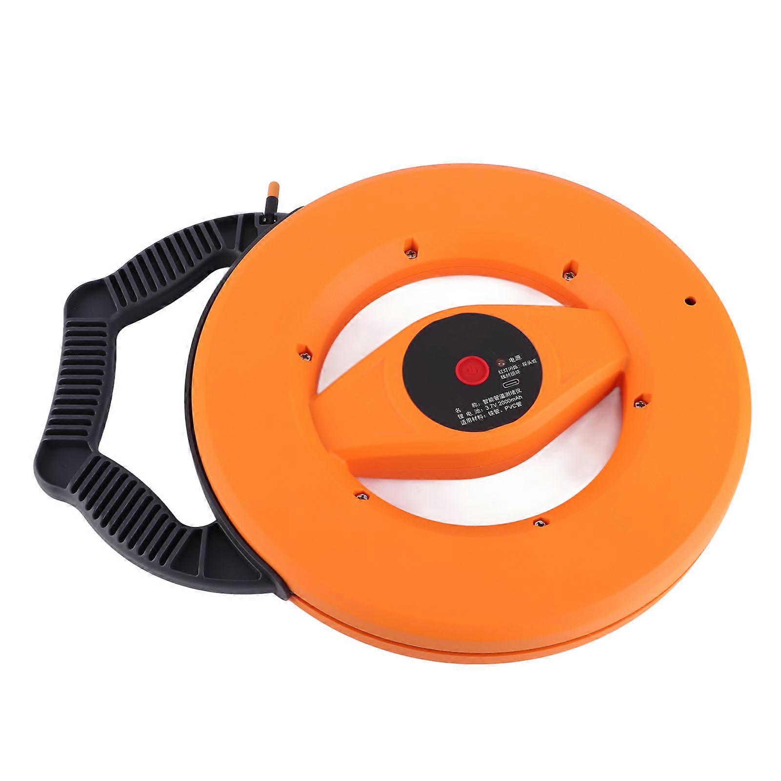 Pipe Blockage Detector 20m Range Waterproof Probe Accurate Positioning Pipeline Clog Tester