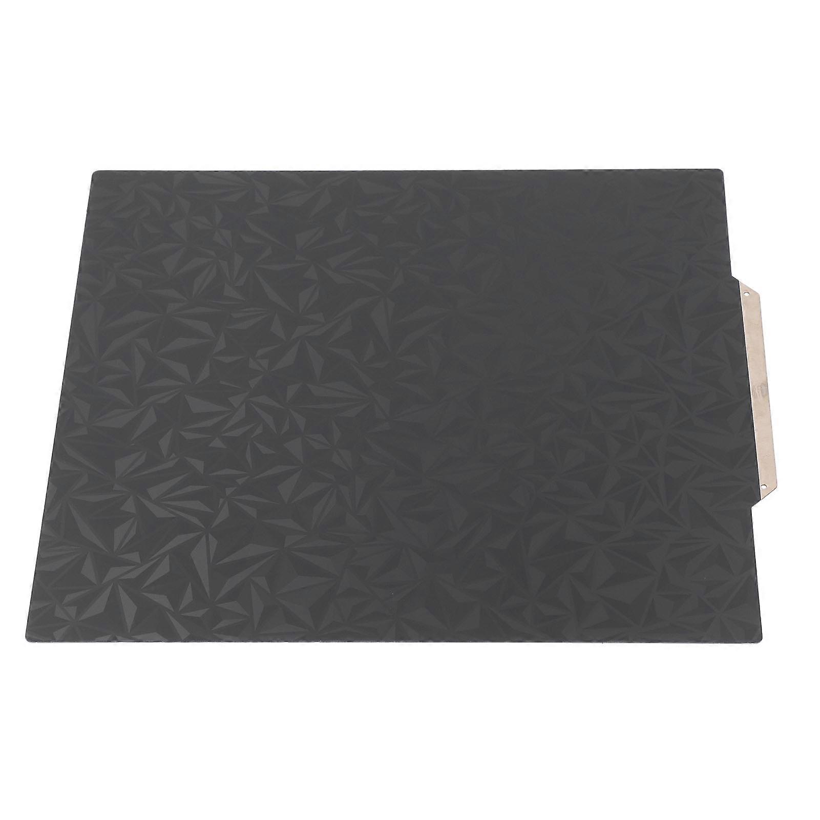 PEO PEI Build Plate Smooth Diamond Matte Textured with Magnetic Base 255x245 for CR‑6 SE 3D Printer