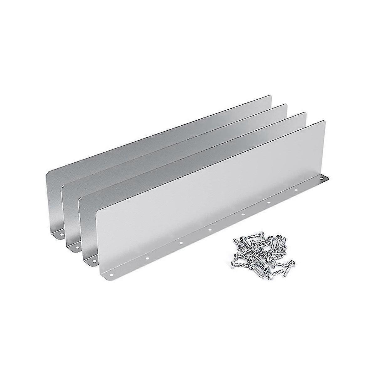 4pcs Gutter Valley Splash Guard,rainwater Valley Gutter Splash Guard, Rain Drip Gutter Guard For Sh