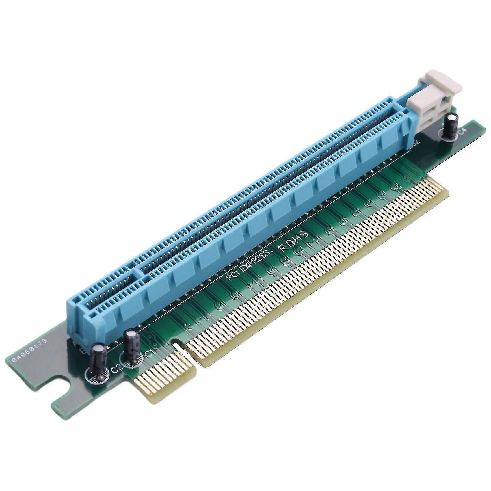 Pci-e 16x Riser Card 90 Degree Pci-e Pci-express 16x Right Angle Extender Protector Riser Adapter C (haoyi