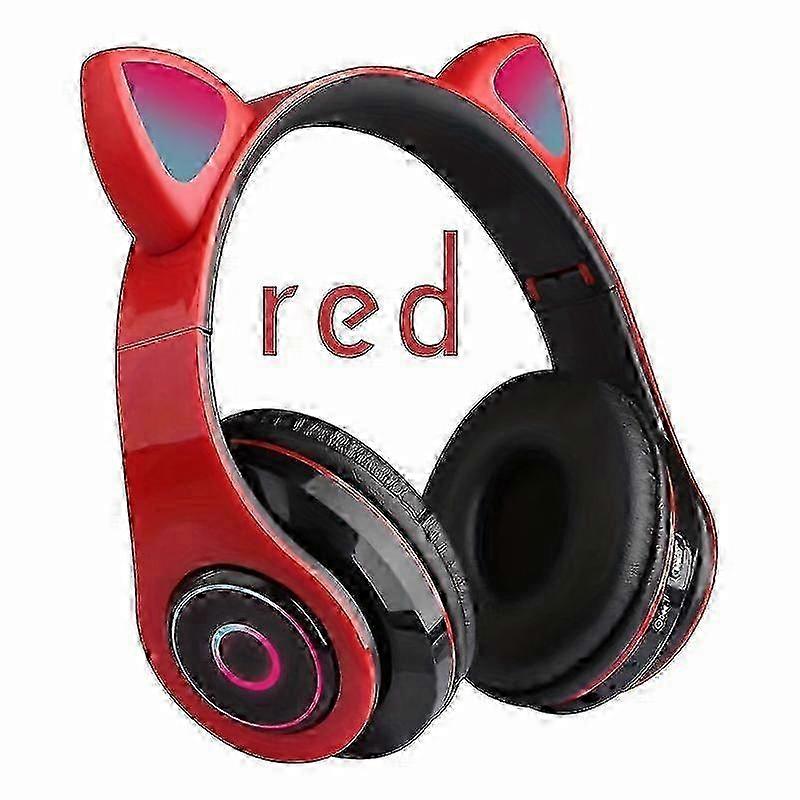 Cat Ear Wireless Headphones - Enjoy Music, Games And More With All Your Smartphone Noise Cancelling Technology