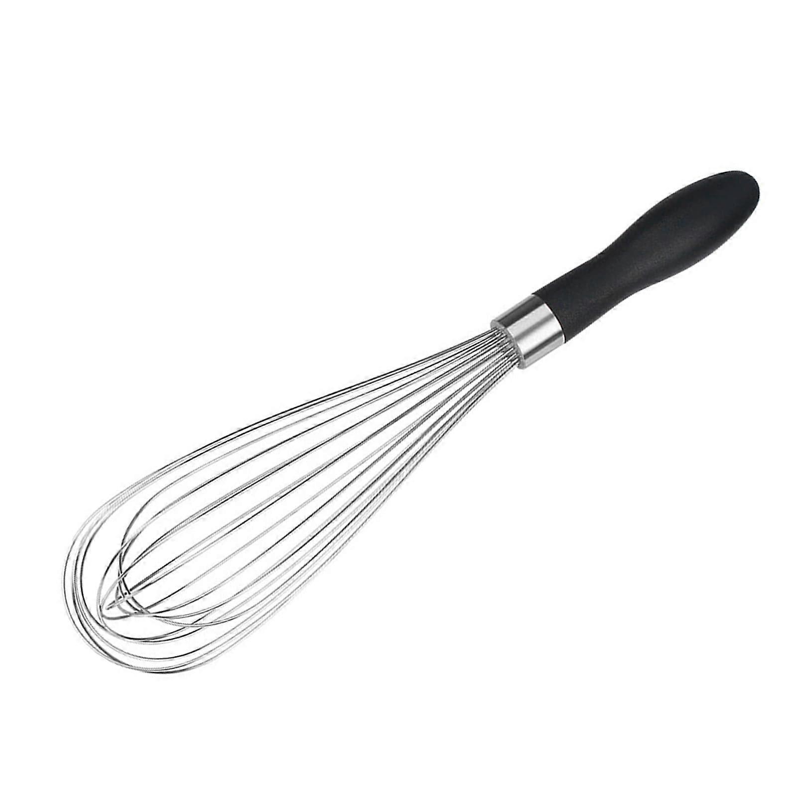 Nonrust Steel Manual Whisks Ergonomic Handle Eggs Beater For Cake And Cream Mixing Handheld Baking Tool