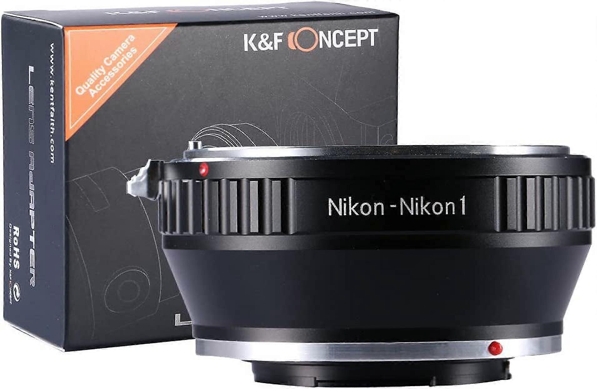 Lens Mount Adapter,Nikon F Mount Lens to Nikon 1-Series Camera, for Nikon V1, V2, J1, J2 Mirrorless Cameras