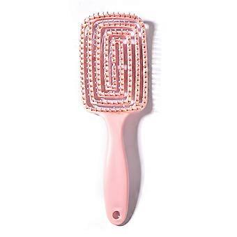 Professional Curved Hairbrush Easy Detangling Vented Hair Styling Comb for Home Salon Use