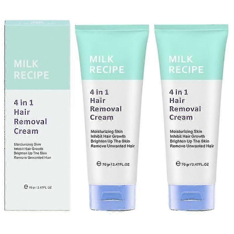 2kpl 4 in 1 karvanpoistovoide, hellävarainen ja ärsyttämätön koko kehon karvanpoisto naisille ja miehille