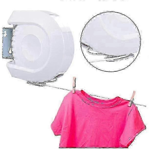 Retractable High Quantity Bathroom Clothesline Single Rope Clothesline