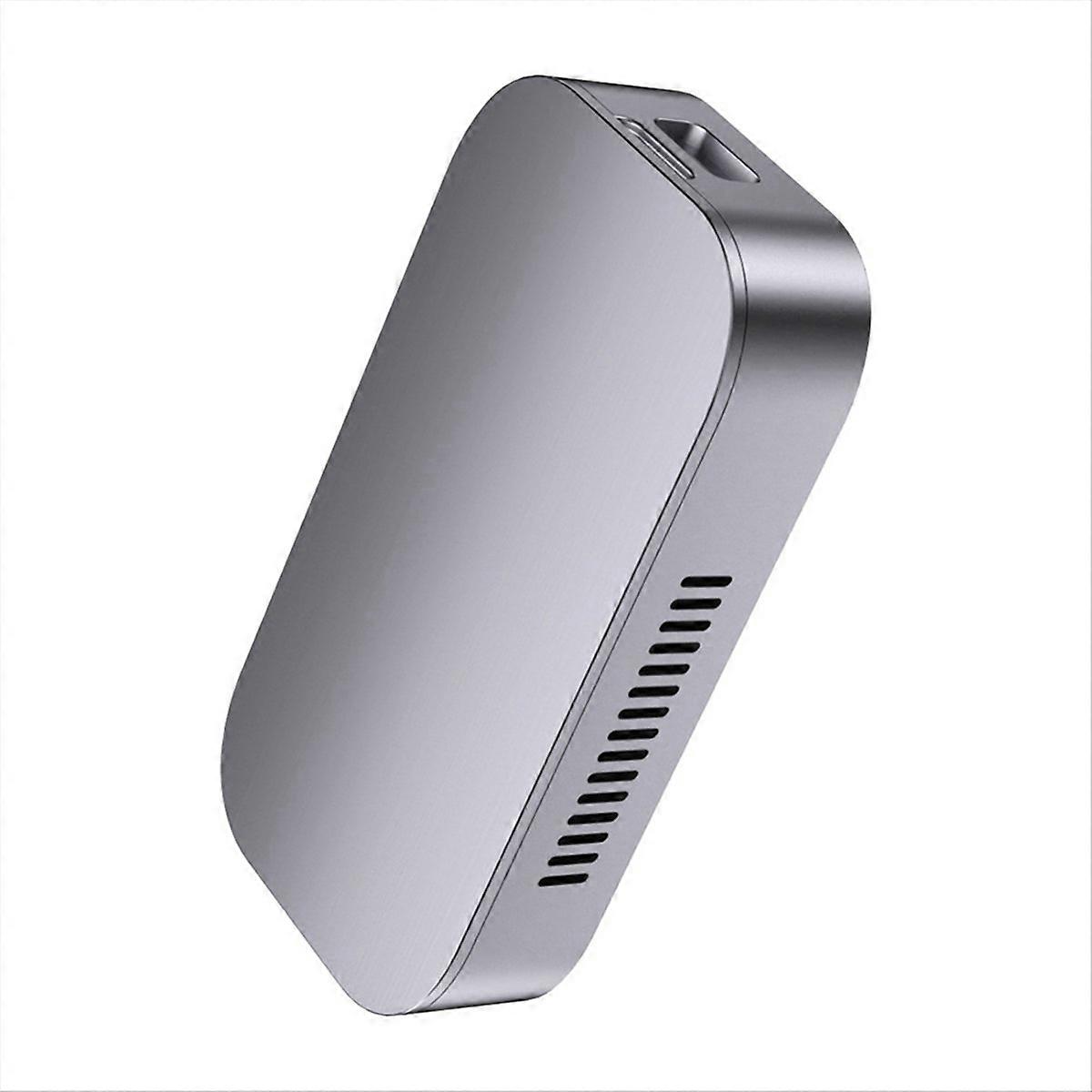 80Gbps 5 SSD Enclosure with Fan Cooling, JHL9480 Chip for TB3/4/5 & USB4, M.2 NVMe 2280 SSD Enclosur