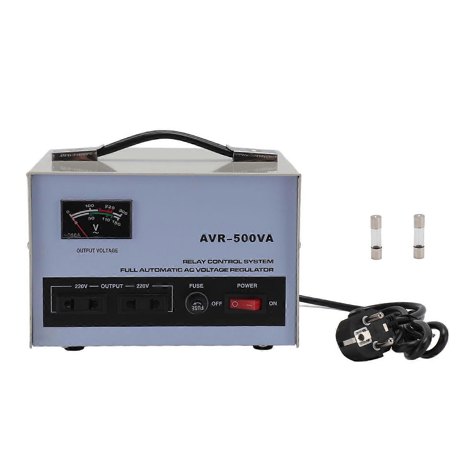 500W Voltage Regulator 1 Input  Output Single Phase Automatic Voltage Stabilizer