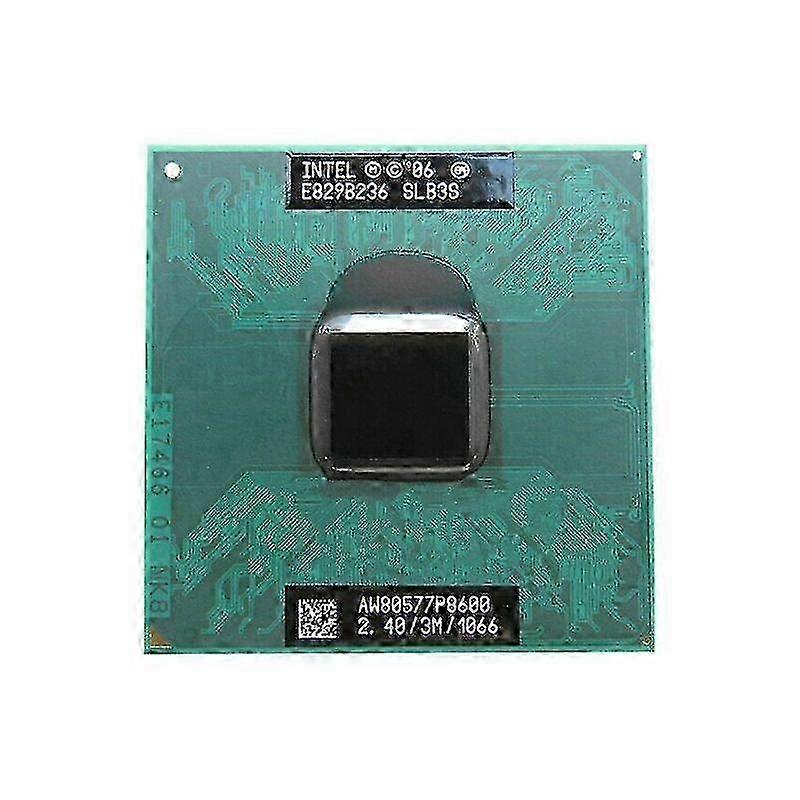 Processor P8600 2.4Hz 2Core 2Thread 3MB 45nm 25W Mobile CPU
