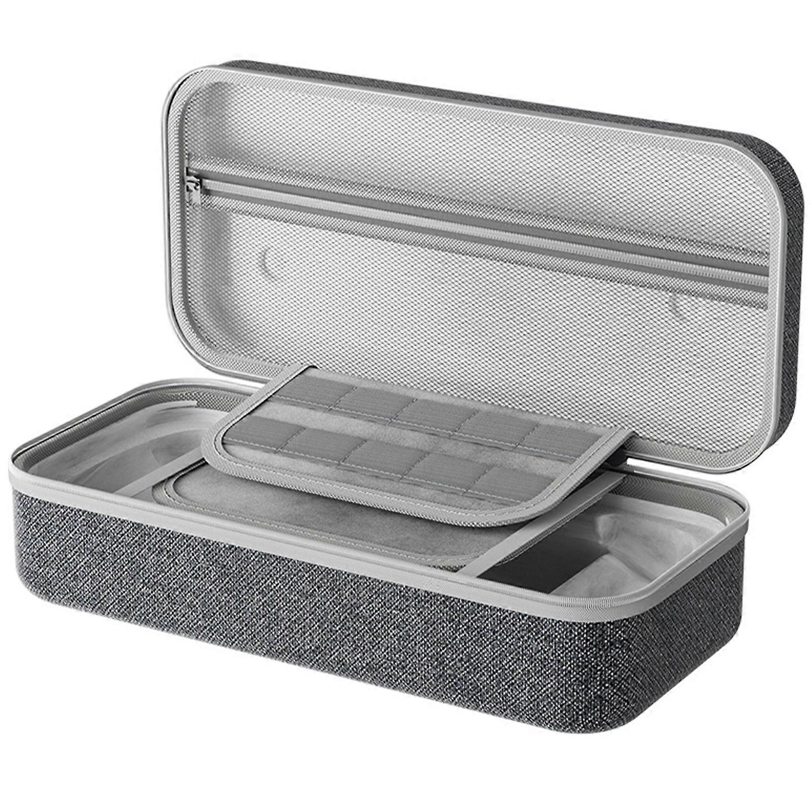 Thin Profile Hard Case Shockproof Design with Dedicated Storage Ergonomic Carrying Case Suitable for ROG Consoles Multicolor