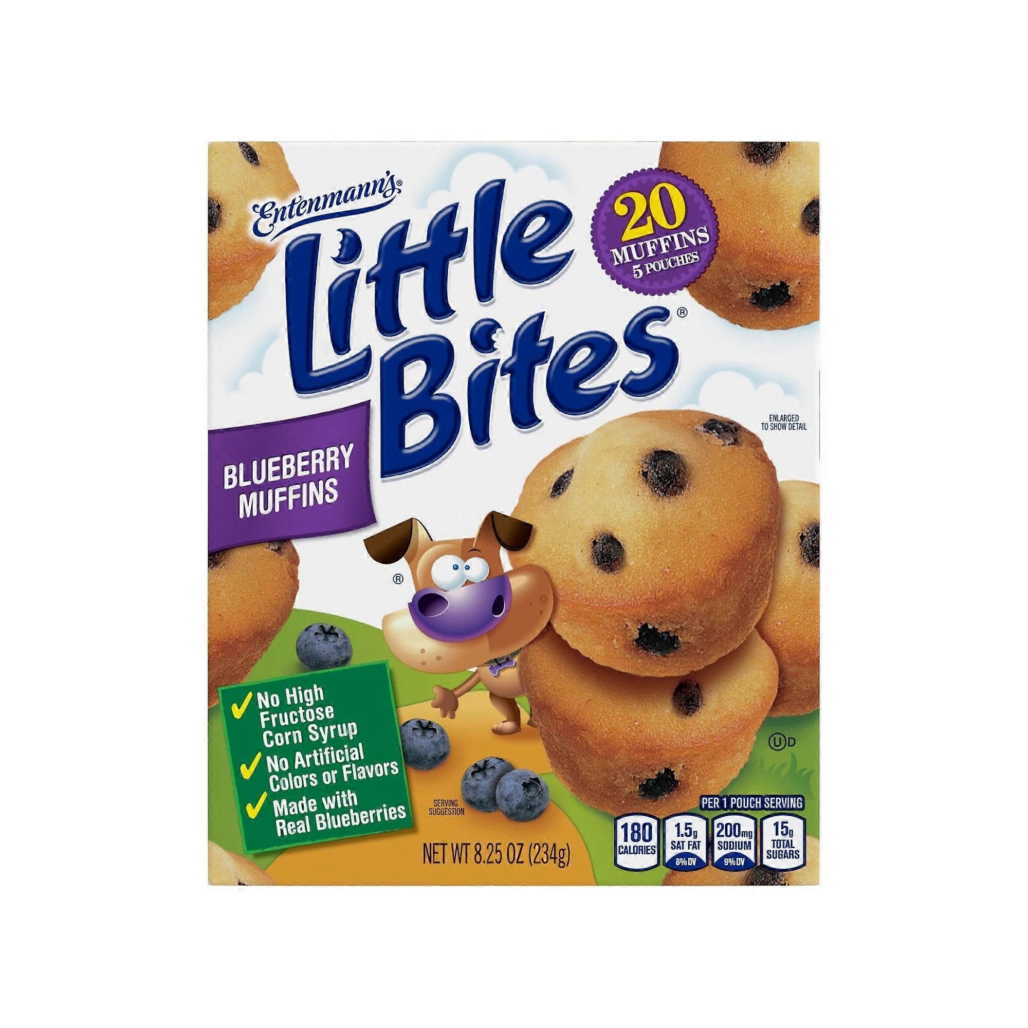 Entenmann's Little Bites Blueberry Muffins, 8.25 Oz