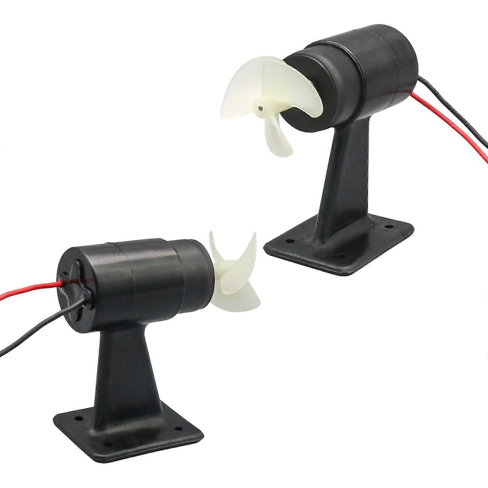 Remote Control Boat Motor Engine Underwater Propeller System Speed Strong Plastic Quiet Operate for Vessel Multicolor