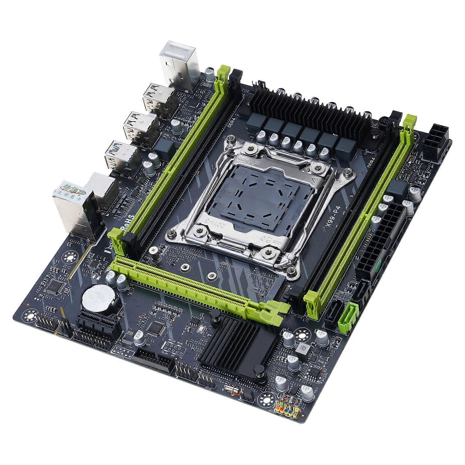 X99-P4 Motherboards LGA2011-3 Motherboards 4xDDR4 NVME M.2 2xUSB3.0 6xUSB2.0 Motherboards Desktop Motherboards Multicolor