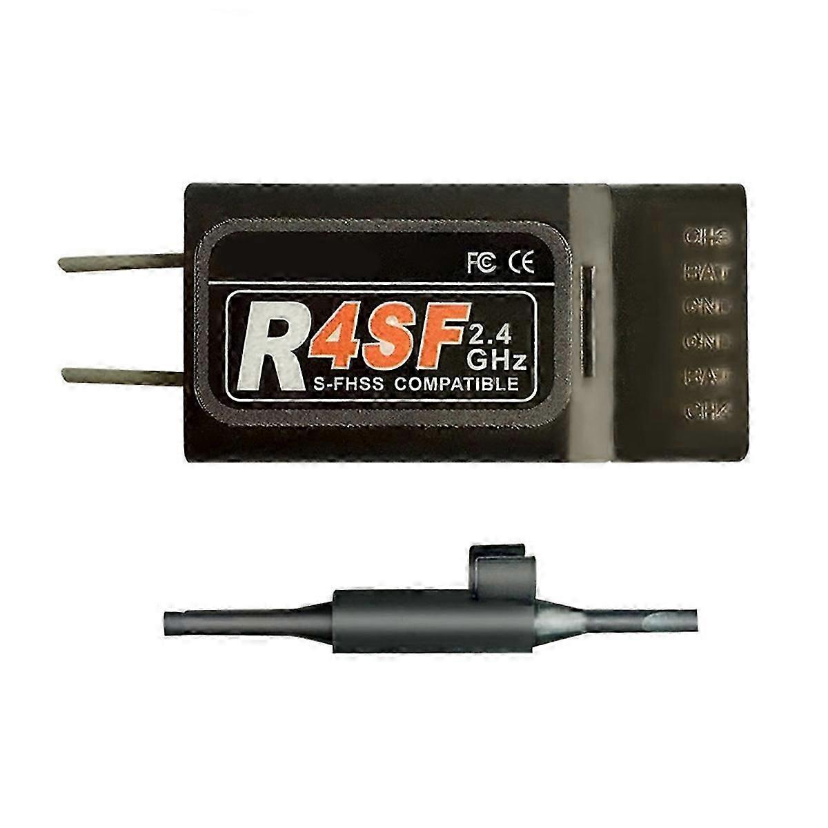 2.4G R4SF 4-CH Receiver Compatible with Futaba T10J/T14SG/T18SZ/4PKS-R/T4PX