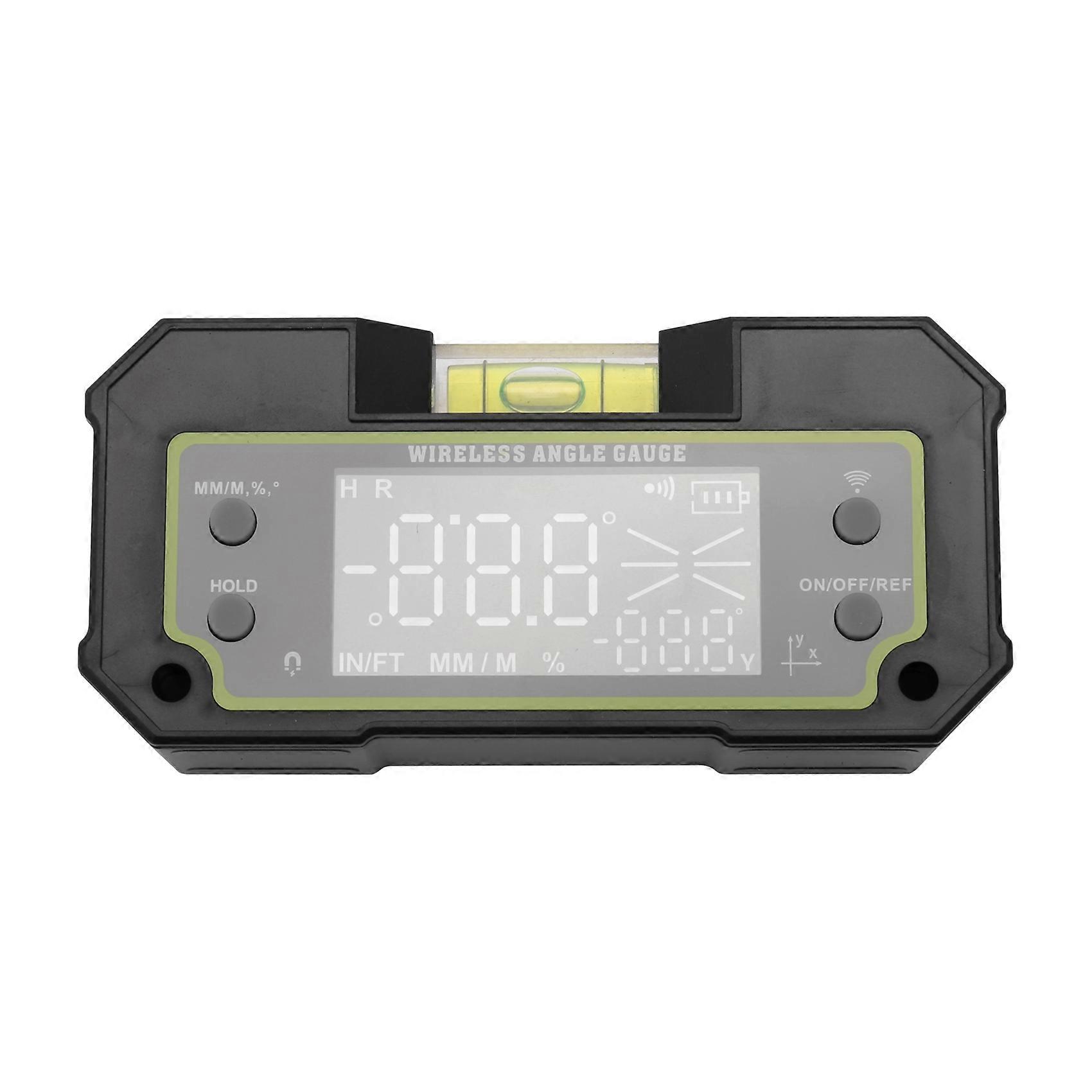 Bluetooth Level Inclinometer Dual Axis Digital Protractor Measuring Angle Ruler Biax Rechargeable Magnetic Level Box