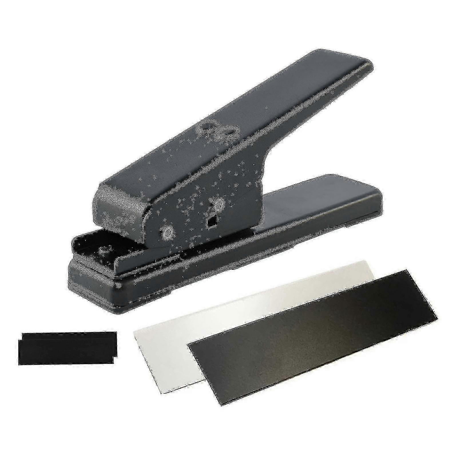 Easy-to-Use Guitar Pick Punch - Includes Pick Strips & Sandpaper