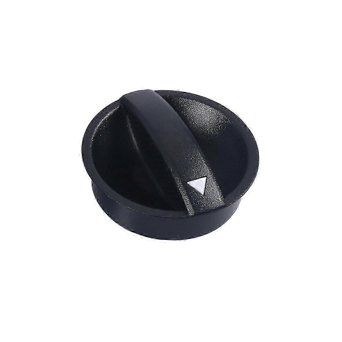 Car AC Control Knob Switch Black 1pc - Automotive Air Conditioning Replacement