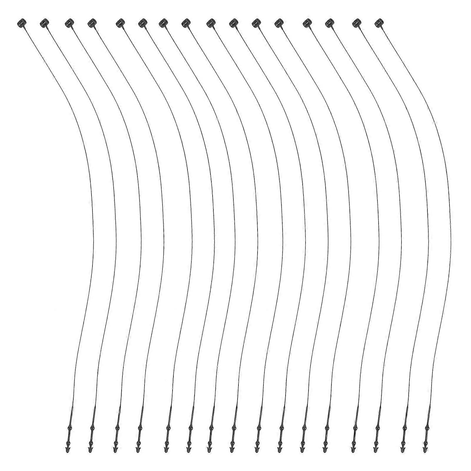 Black Plastic Hang Prices Tag Fasteners for Retail with 5000Pcs Quantity