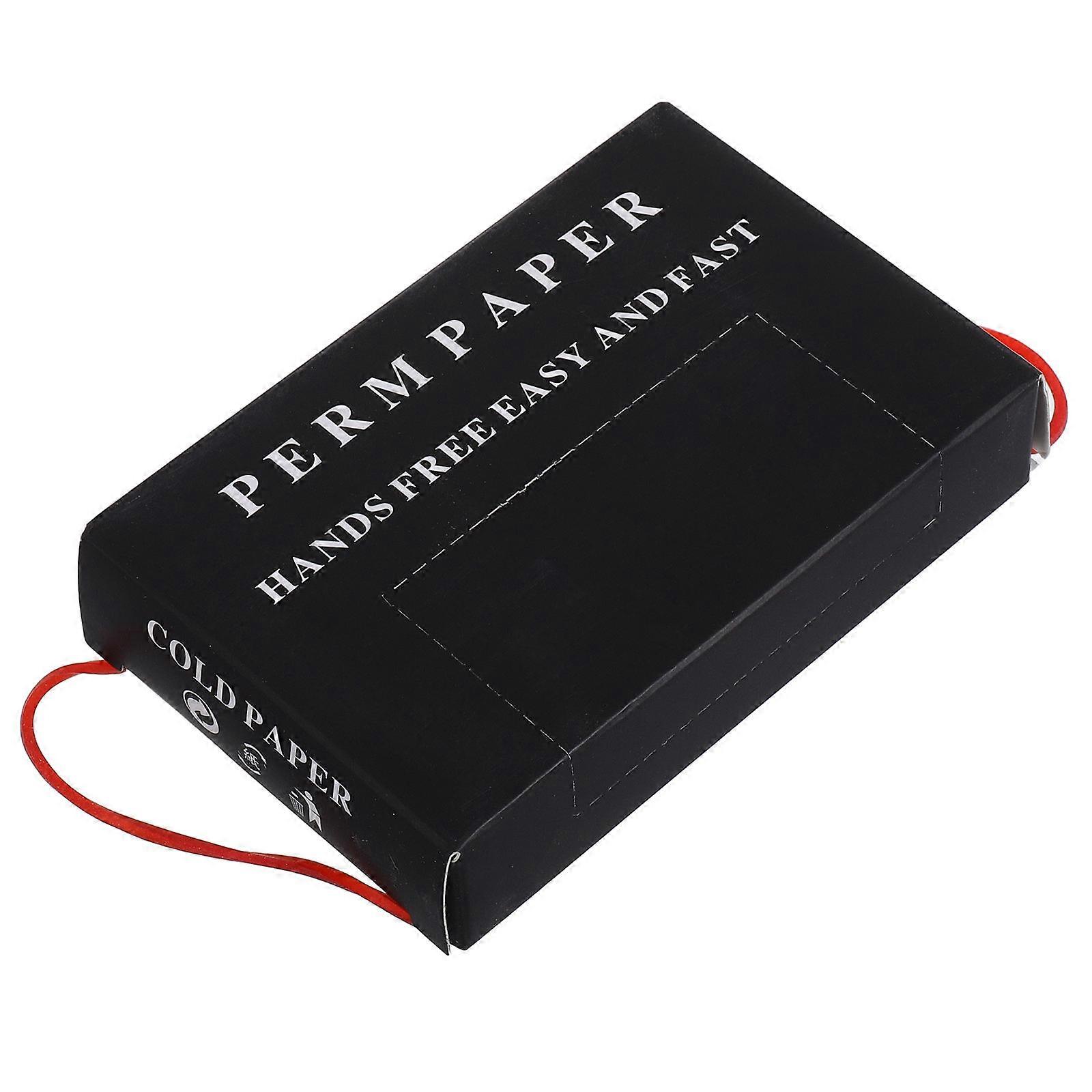 Permanentpapper för hårfärgning med mjukt material för varm och kall permanent