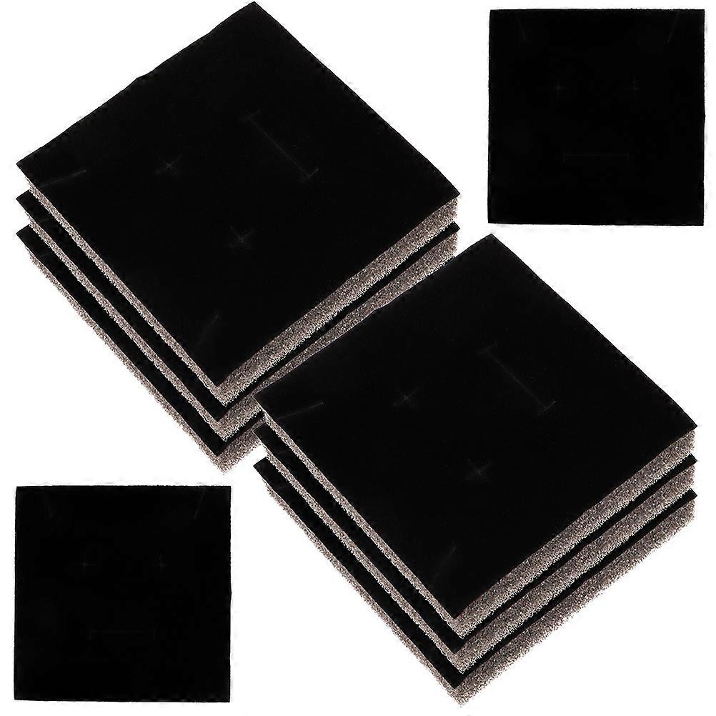 20pcs Ring Storage Box Inserts Jewelry Sponge Inserts for 8x8CM Boxes