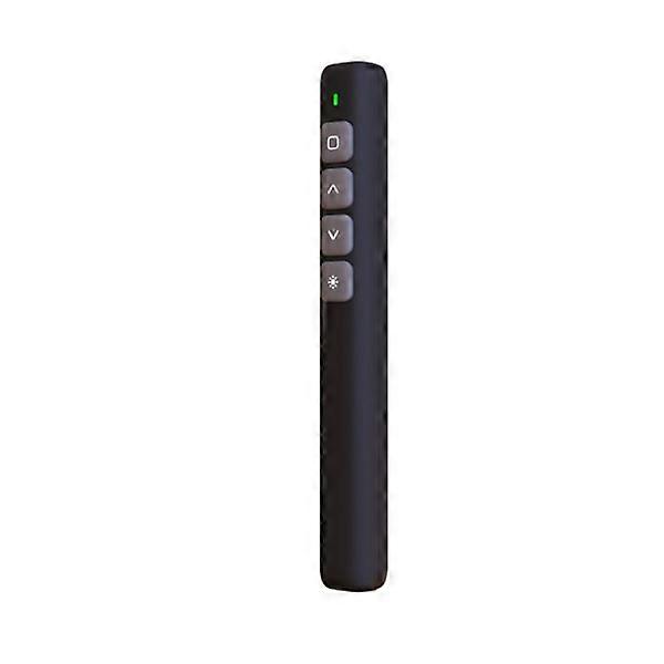 Wireless presenter remote control pen BLACK black