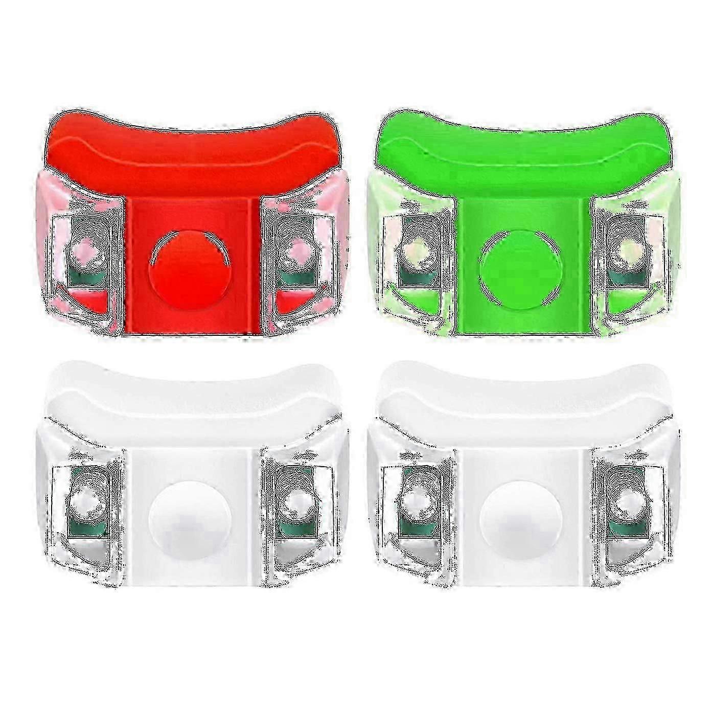 4 x LED-Navigationslichter für Boote, Yachten, Motorboote, Motorräder, Jagd, Nachtfahrt, Angeln (rot, grün)! ZZ9