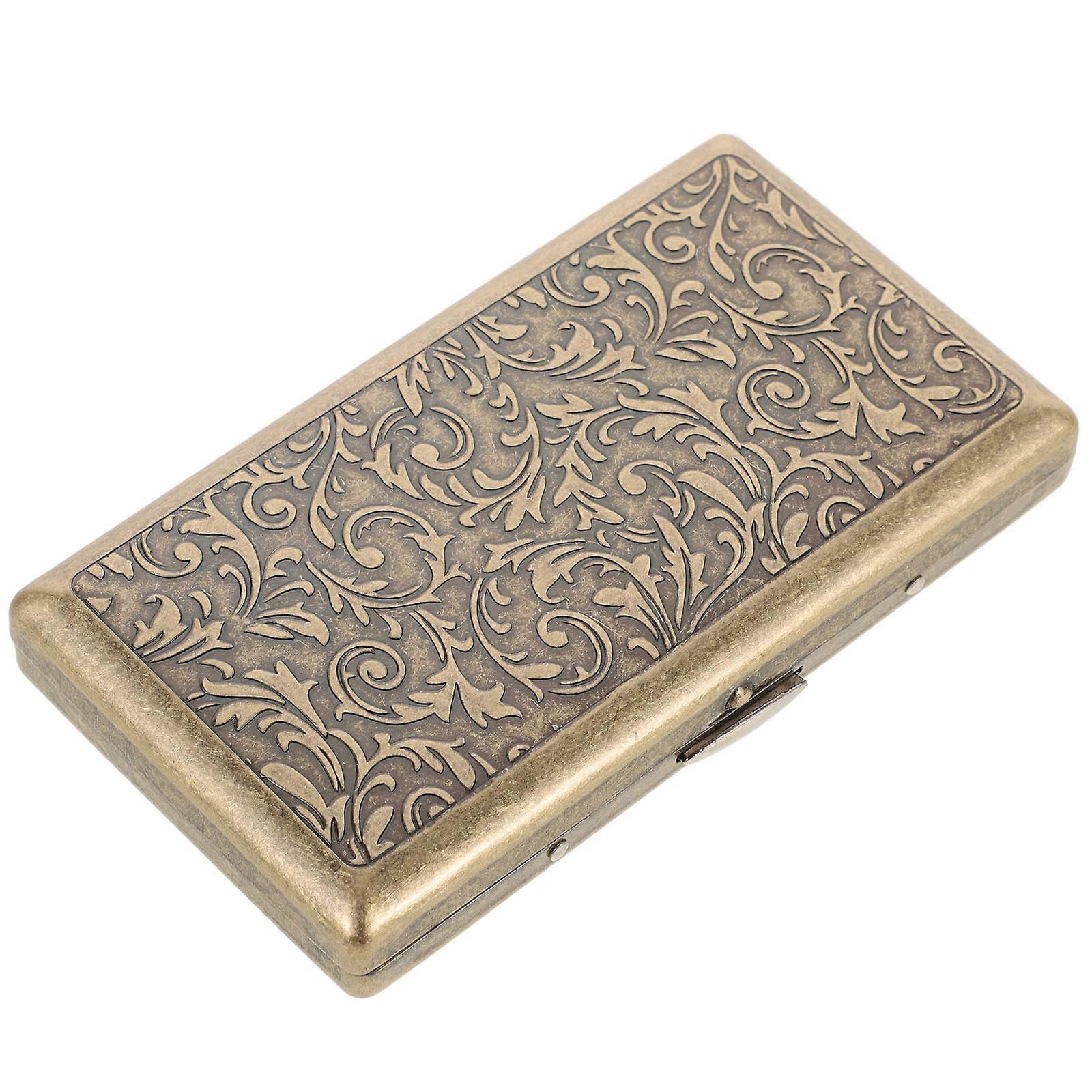 Container Retro Craft Case with Buckle 3Pcs