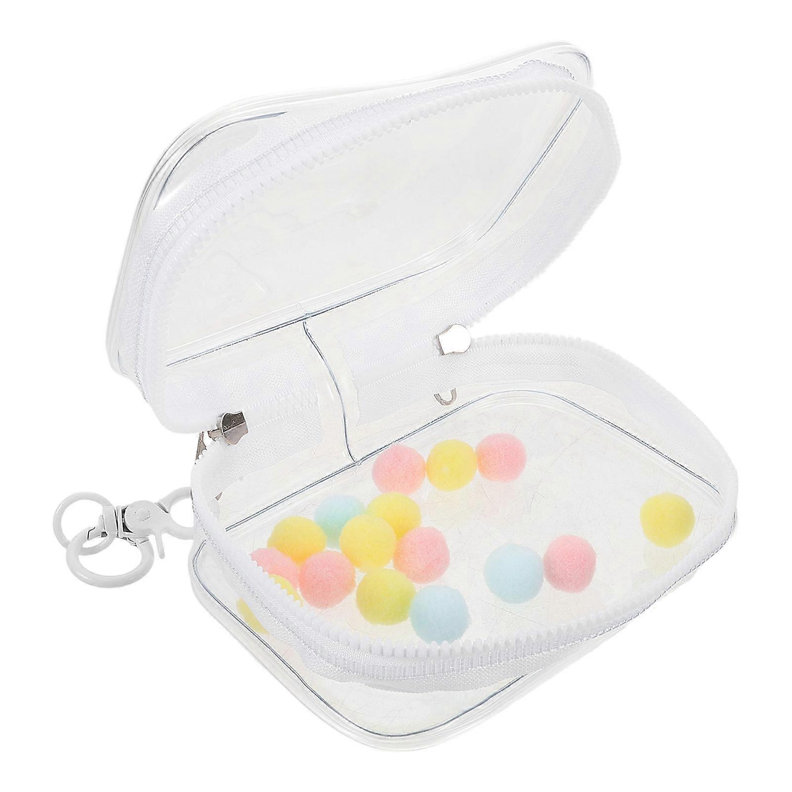 PVC Doll Carrying Case with Keychain Feature for Plush Toy Storage