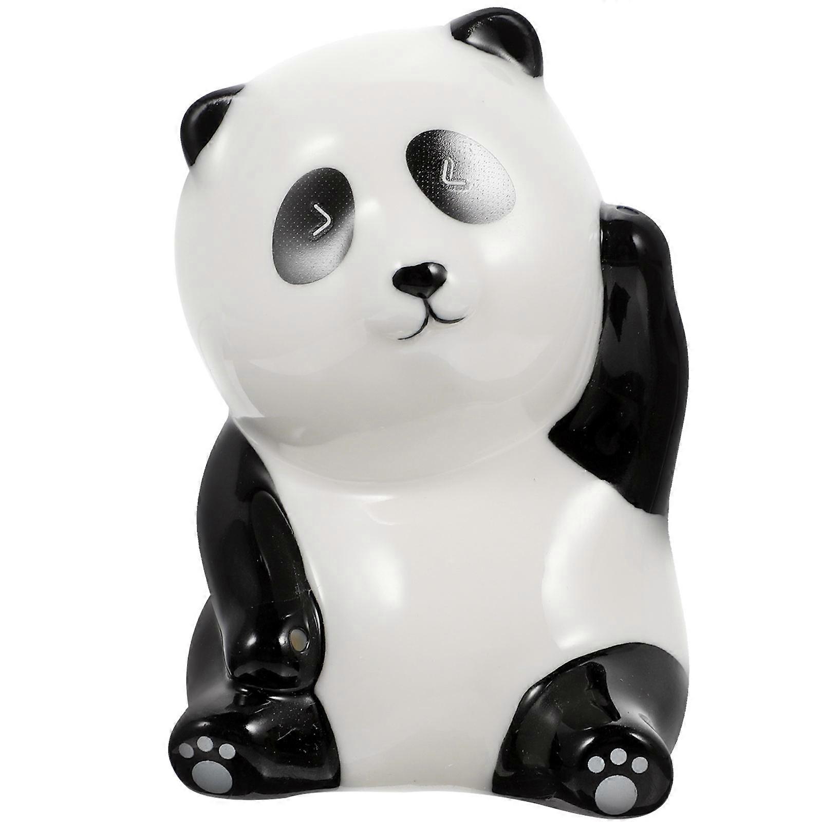 Ceramic Incense Stick Holder for Decoration 4Pcs Panda Statue Burner