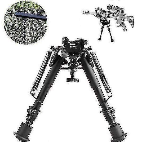 Foldable Rifle Bipod Adjustable Hunting Swivel Mount