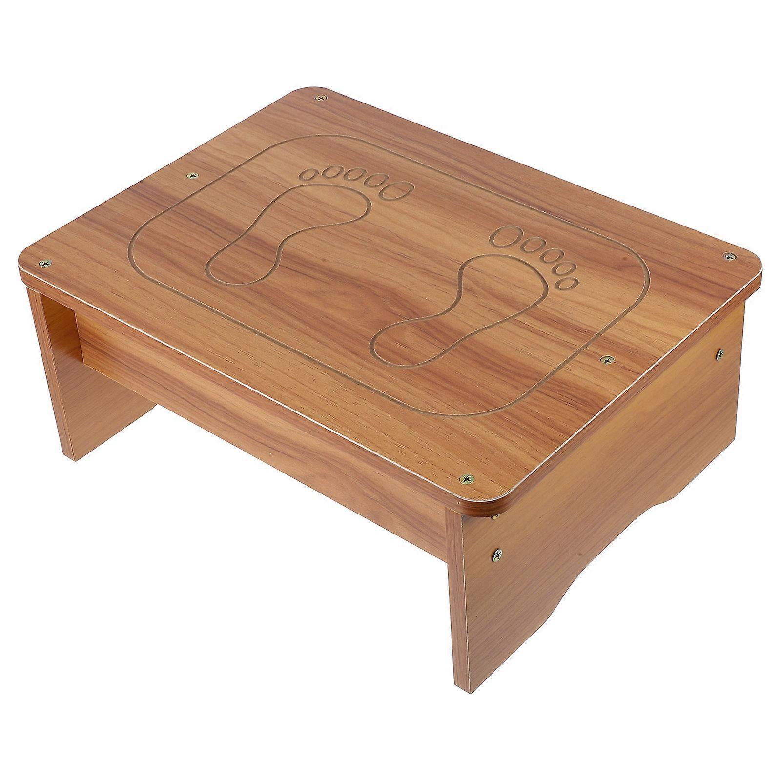 Wooden Step Stool for Kitchen Reliable Bamboo Stool