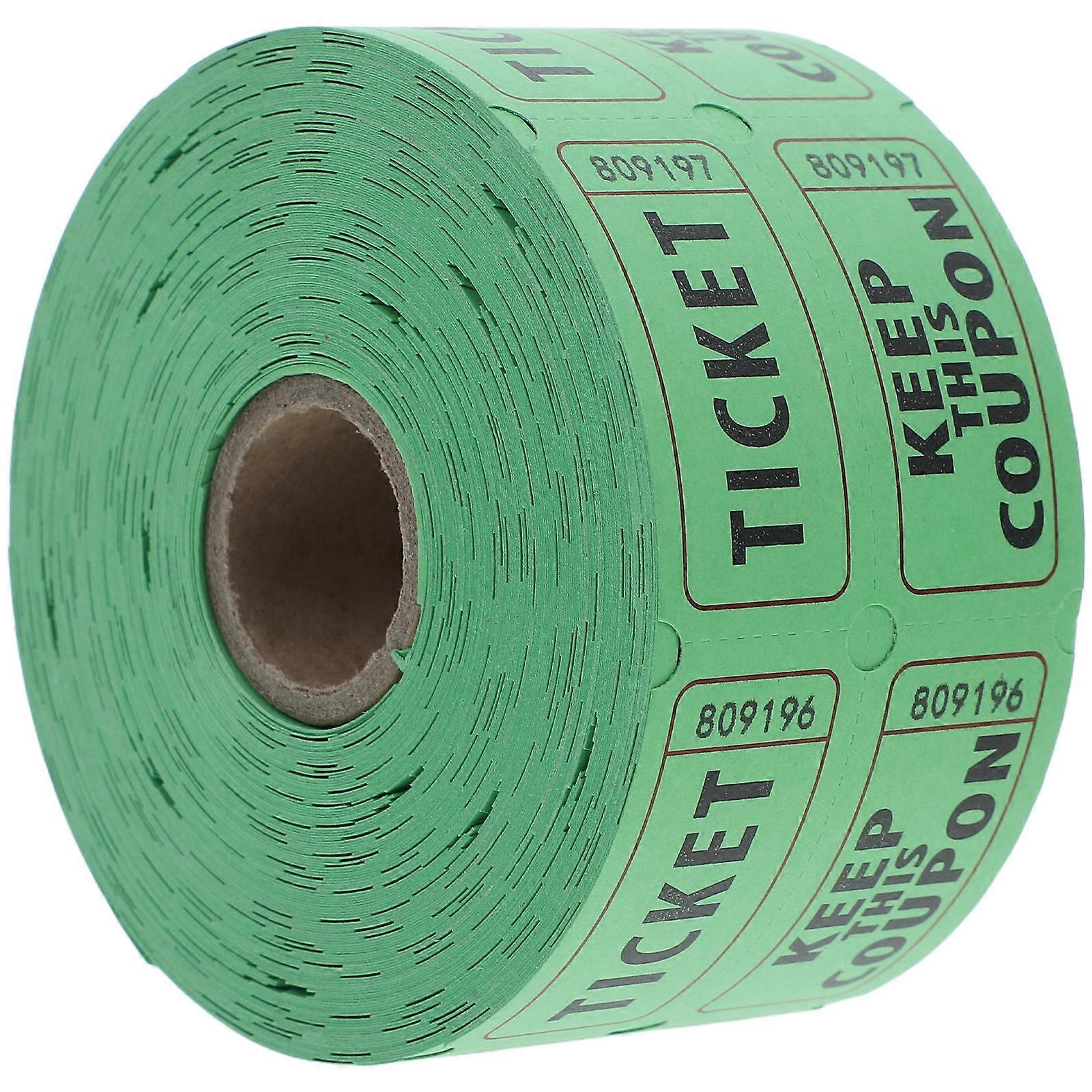 Raffle Tickets Double Roll for Holiday Use 500Pcs Numbered Tickets