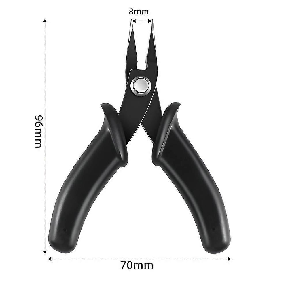 Electronic Diagonal Pliers Mini Flat Nose Plier Side Cutting Nippers Wire Cutter 3D Printer Parts Assembling Tool