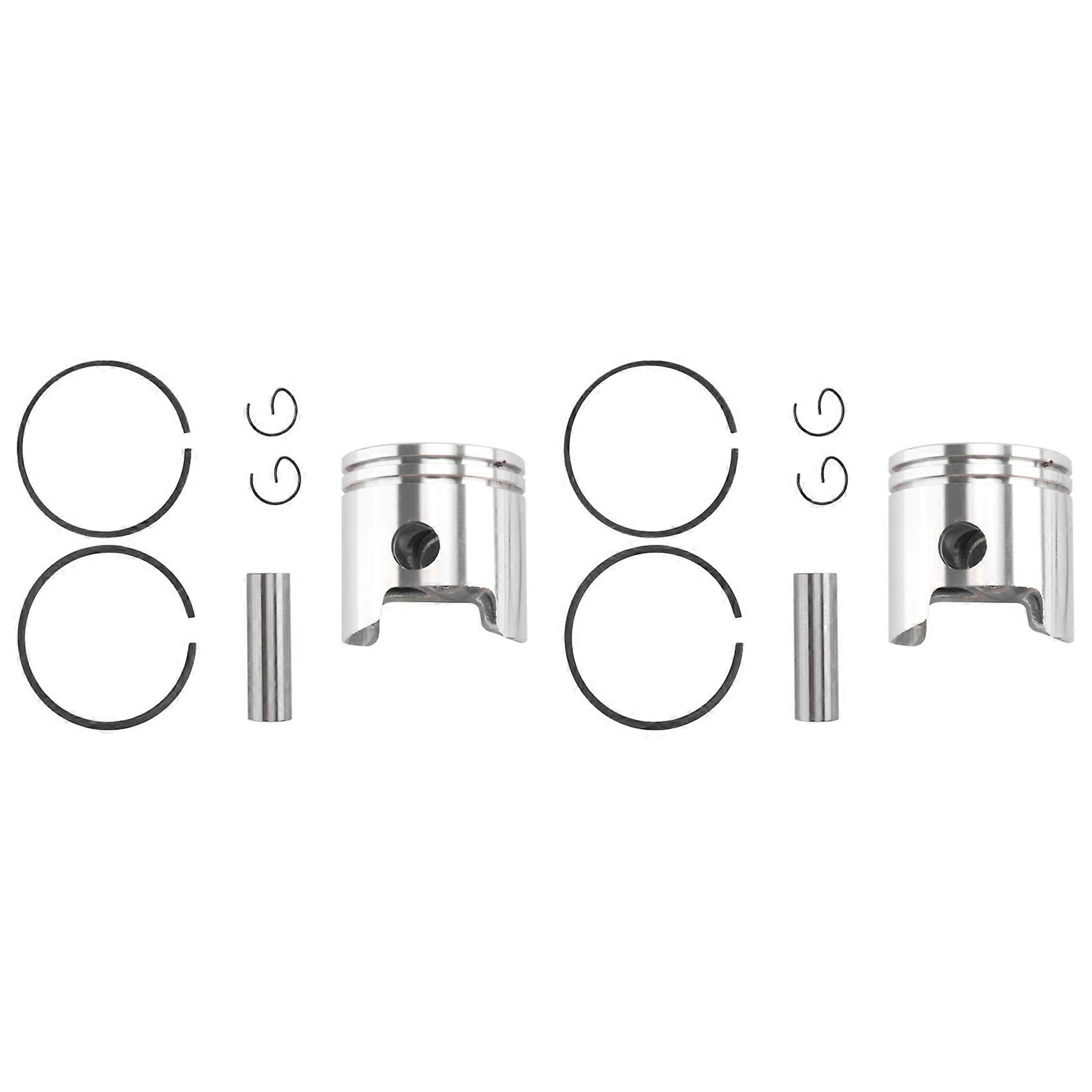 2X Piston Set STD for Yamaha 2T 9.9HP 15HP Outboard Motor, 683/682/6E7/6E8/63V Parsun Hidea Seapro HDX 6E7-11631-00-97