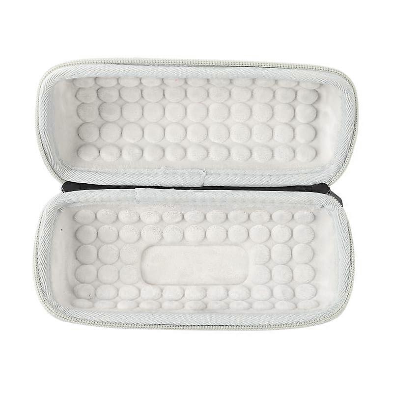 Hard EVA Carrying Case For JBL FLIP 7, DustProof And AntiShock, Soft Lined Gray Interior Storage Bag