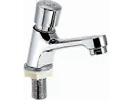 Automatic Shut-Off Timer Water Saving Chrome Faucet For Sink Kitchen And Bathroom