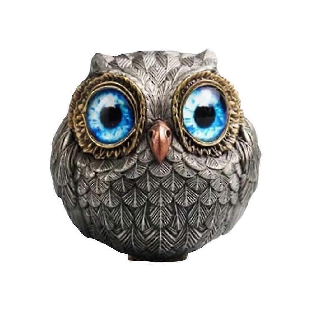 Figuras retro de decoración de búho decoración de estantes