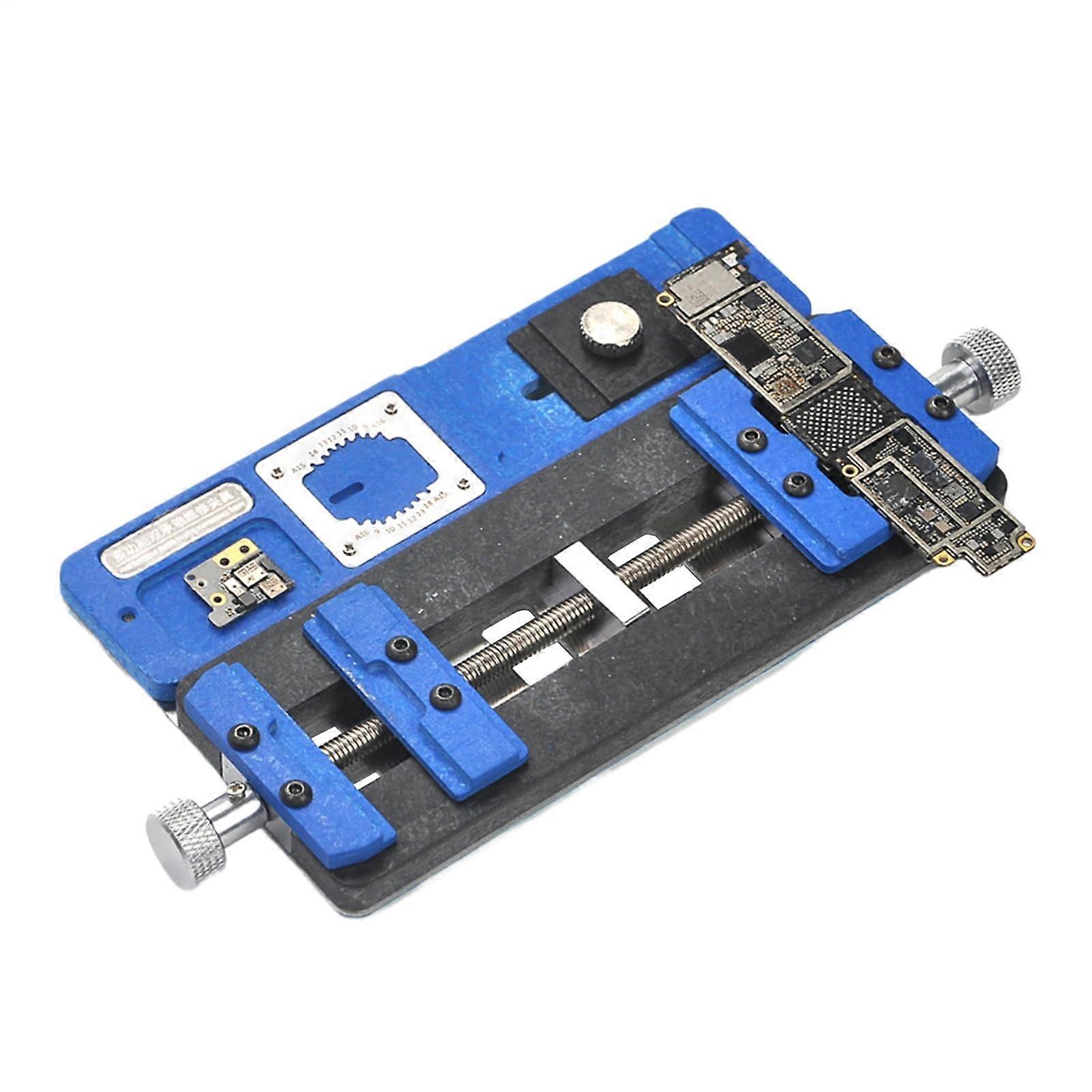 PCB Holder with MultiAngle Adjustment and Precision Slots for Soldering Phone Circuit Boards